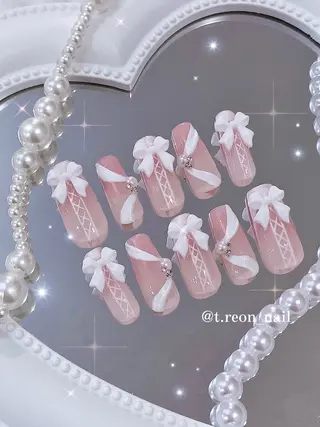 ネイル 3Dアートネイル💗 都築レナのネイルデザイン