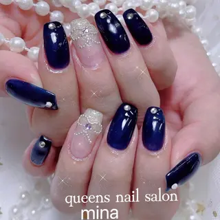 ネイル 🎀ゆうず 𝜗𝜚 ྀིのネイルデザイン