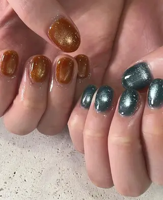 ネイル RAFFINE haru🦋🩵のネイルデザイン