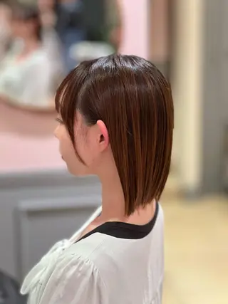 ミディアム 小野まさや /ショートカットのヘアスタイル