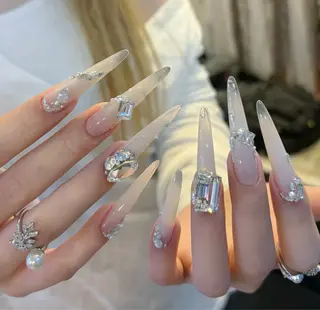 ロング Aila Nail ShinOkuboのネイルデザイン