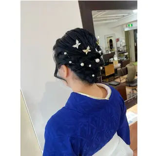 ヘアアレンジ 🦋エクステ/透明感 カラー🦋宮川莉央のヘアスタイル