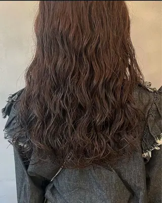 ロング 縮毛矯正・透明感 カラー💙acoのヘアスタイル