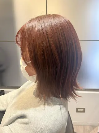 ミディアム カラー 🌈透明感カラー🌈 🌟吉田祐介🌟のヘアスタイル
