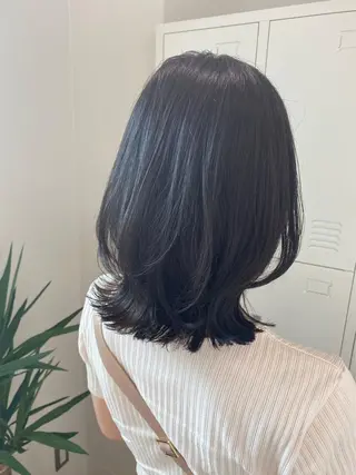 ミディアム ＿ Yukaのヘアスタイル