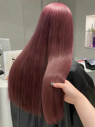 ロング ハイトーン／ フウカ‎🤍のヘアスタイル