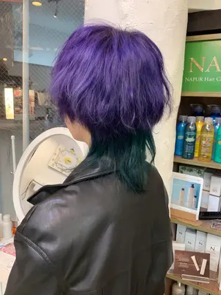 ショート カラー 栄/レイヤーカット /ケアブリーチ🍁楓のヘアスタイル