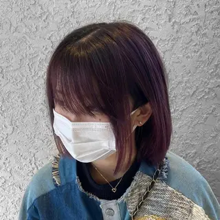 ミディアム カラー sugiki shotaのヘアスタイル