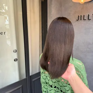 セミロング カラー 🫧透明感カラー 🫧 ジルバ清水南海のヘアスタイル