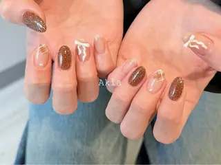 ネイル w wのネイルデザイン