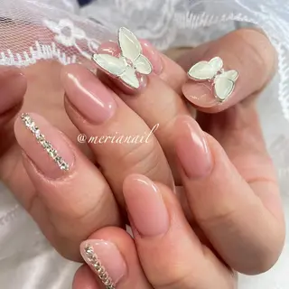 セミロング カラー メンズ キッズ ネイル アイブロウ INFINITY Sachiのネイルデザイン