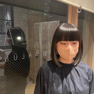 ミディアム カラー パーマ ヘアアレンジ 高井瑠華🌼 ストカールカット特化のヘアスタイル