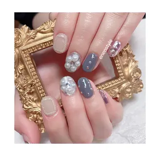 ショート ネイル 👑enen style👑のネイルデザイン