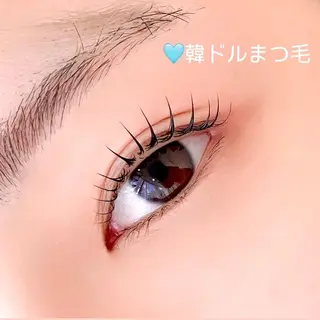 マツエク・マツパ 束感まつげ｜ユキ 高評価｜堀江のマツエク・マツパデザイン