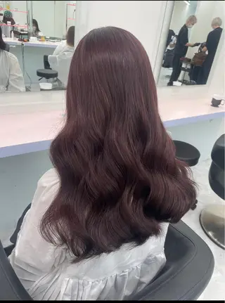 セミロング カラー ❄️THEATER 透明感カラー❄️のヘアスタイル