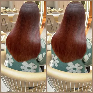 ロング レイヤー❣️縮毛矯 川村利幸のヘアスタイル