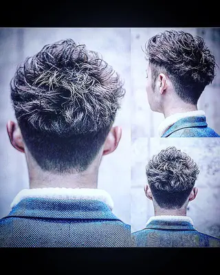 ショート メンズ 及川 光のヘアスタイル