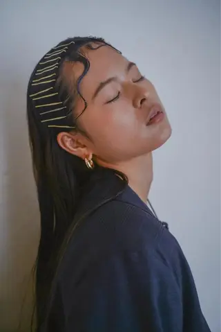 ロング カラー くびれミディアム/似 合わせ/鎌倉/edAのヘアスタイル