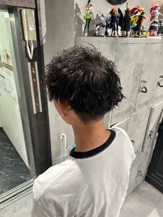 ショート ヘアアレンジ メンズ メンズヘア静岡 ✂︎Ryuheiのヘアスタイル