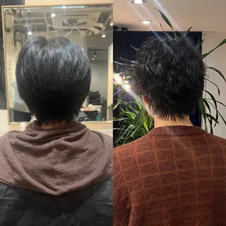 ショート パーマ メンズ ☆ HARUKA ☆のヘアスタイル