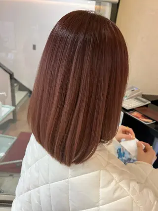 ミディアム カラー エクステ＆艶カラー 🎀YURINA🎀のヘアスタイル