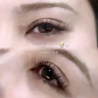 マツエク・マツパ EYELA ai🍨⋆˙⟡のマツエク・マツパデザイン