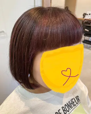 ショート カラー 三島 有佳里のヘアスタイル
