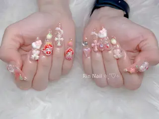 ネイル Rin Nail 新大久保店のネイルデザイン