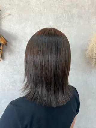 ミディアム カラー 松本 心雪🌱‬のヘアスタイル