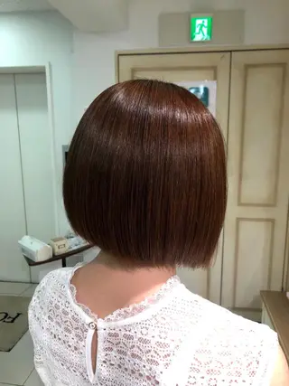 ショート 🇰🇷韓国風艶髪✨ 髪質改善 倉岡しおんのヘアスタイル