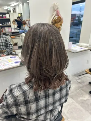 ミディアム Yumi/艶髪/ 透明感カラー🤍のヘアスタイル