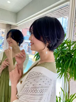 ショート パーマ 【美髪矯正特化】 ズケヤマのヘアスタイル