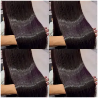 ロング カラー 髪質改善 艶髪矯正 エクステ かいり✂️のヘアスタイル