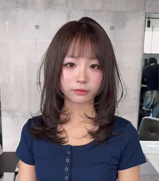 カラー 山田隆成/韓国カット バレ、ハイライト得意のヘアスタイル