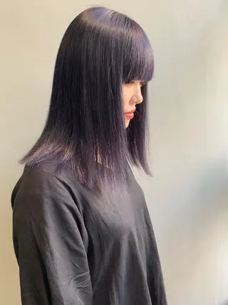 ミディアム カラー 怪我のため6月末 復帰予定田中瑞希🍃のヘアスタイル