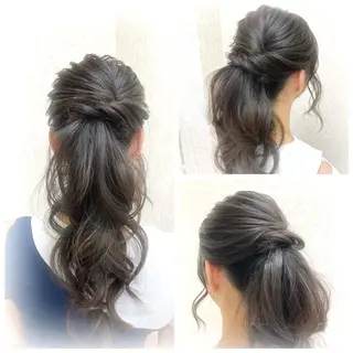 ロング Hair Styling えむ所属・冨田 美和のヘアスタイル