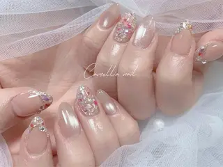 ネイル momoka デザイン長さだしのネイルデザイン