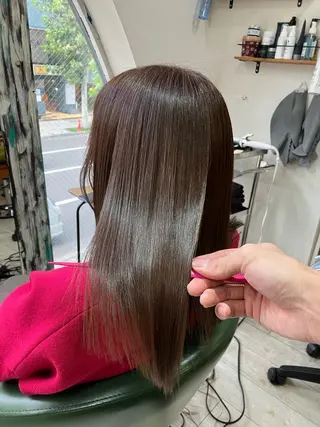 セミロング カラー 🍀髪質改善、カラー TAICHI🍀のヘアスタイル
