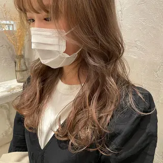ロング 吉村 怜のヘアスタイル