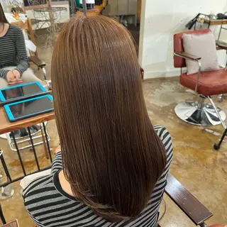 セミロング カラー hair lounge anrio MAR所属・銘苅 祥一のヘアスタイル