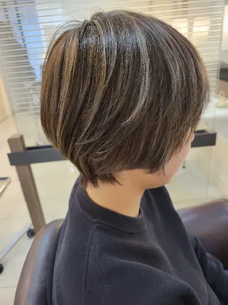 ショート 村野/タッセルボブ /ショートのヘアスタイル