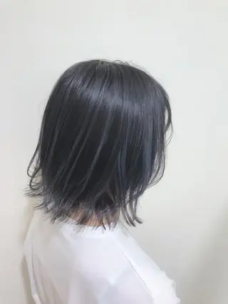 ショート カラー 梅木 潤【韓国ヘア/ 艶髪/透明感カラー】のヘアスタイル