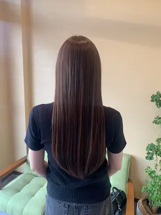 ロング カラー kajiura /THREE藤沢店のヘアスタイル