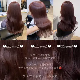 ミディアム カラー mai 🎀 / ガーリーヘア ♡のヘアスタイル