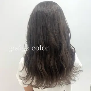 ロング カラー ボブ/美髪矯正 /佐藤　奈巳のヘアスタイル