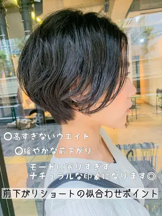 ショート ショート・ボブ ・ウルフ✂︎IMAIのヘアスタイル