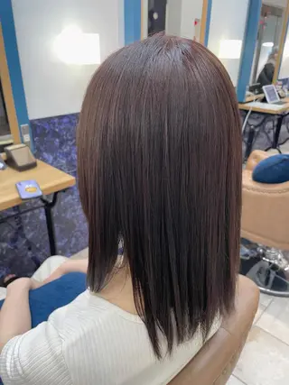 ミディアム カラー 🍒透明感カラー/ 艶カラー/さくら🍒のヘアスタイル