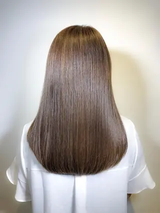 ロング 池田 寿子のヘアスタイル