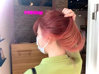 ロング 吉田 聡一のヘアスタイル