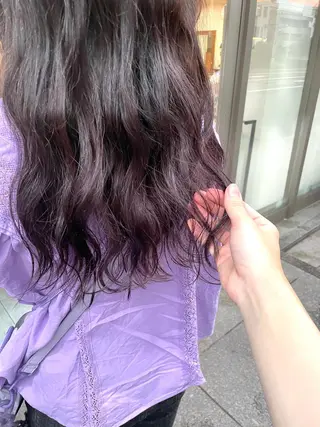 ロング カラー ヘアアレンジ 🫧ヒシダアキ taboo.i🫧のヘアスタイル